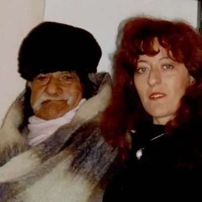Piera Pareti con Baba Bedi
